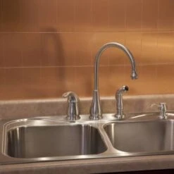 Aspect Metal™ Copper Peel-And-Stick Backsplash, Long Grain, 3 X 6 Package Of 8 -Camebridge Shop 104292 w DetailedProductView6 Lg