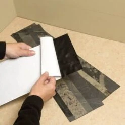 Aspect Stone Peel And Stick Backsplash In Medley Slate, 6-In X 24-In -Camebridge Shop 124220 w DetailedProductView5 Lg