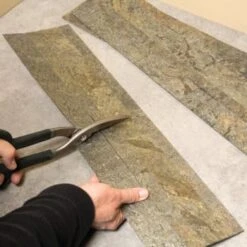 Aspect Stone 5.9x23.6 Peel & Stick Backsplash In Mossy Quartz 10 Aspect Stone 5.9x23.6 Peel & Stick Backsplash In Mossy Quartz -Camebridge Shop 149856 w DetailedProductView1 BUS Lg