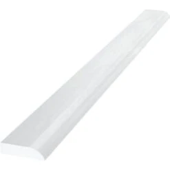 Sunco 3/4w X 96l X 1/4thick White Scribe Molding