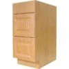 Seasons® 12"w X 34-1/2"h X 24"d 3 Drawer Kitchen Base Cabinet Auburn Oak 2 Seasons® 12"w X 34-1/2"h X 24"d 3 Drawer Kitchen Base Cabinet Auburn Oak -Camebridge Shop 151251 v MainProductImage Lg
