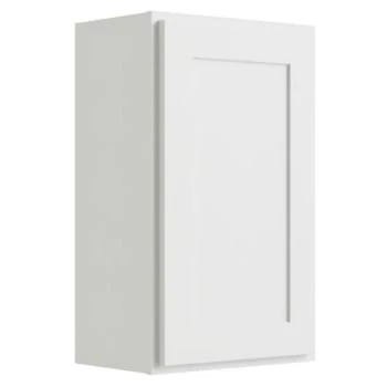 Cnc Cabinetry 9" W X 30" H 1 Door Wall Cabinet, Luxor White 3 Cnc Cabinetry 9" W X 30" H 1 Door Wall Cabinet, Luxor White
