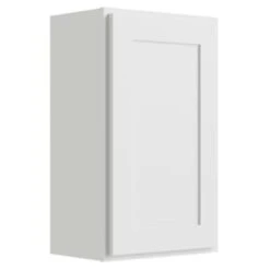 Cnc Cabinetry Luxor White Wall Cabinet 18w X 24h