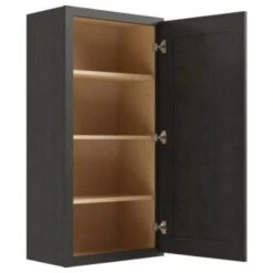 Cnc Cabinetry Luxor Smoky Grey Wall Cabinet 9w X 36h