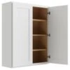 Cnc Cabinetry Luxor White Wall Cabinet 36w X 42h 1 Cnc Cabinetry Luxor White Wall Cabinet 36w X 42h -Camebridge Shop 191361 w MainProductImage Lg