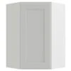 Cnc Cabinetry Luxor White Corner Wall Cabinet 23.875w X 36h 2 Cnc Cabinetry Luxor White Corner Wall Cabinet 23.875w X 36h -Camebridge Shop 191376 w MainProductImage Lg