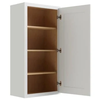 Cnc Cabinetry Luxor White Wall Cabinet 15w X 42h 3 Cnc Cabinetry Luxor White Wall Cabinet 15w X 42h
