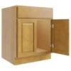 Cnc Cabinetry Country Oak Sink Base Cabinet 24w X 34.5h 1 Cnc Cabinetry Country Oak Sink Base Cabinet 24w X 34.5h -Camebridge Shop 191442 w MainProductImage Lg
