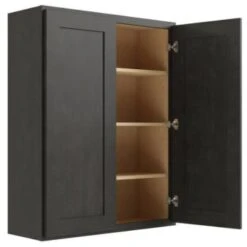 Cnc Cabinetry Luxor Smoky Grey Wall Cabinet 39w X 30h