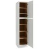 Cnc Cabinetry Luxor White Utility Cabinet 18w X 90h 1 Cnc Cabinetry Luxor White Utility Cabinet 18w X 90h -Camebridge Shop 191807 w MainProductImage Lg
