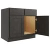 Cnc Cabinetry Luxor Smoky Grey Sink Base Cabinet 39w X 34.5h 2 Cnc Cabinetry Luxor Smoky Grey Sink Base Cabinet 39w X 34.5h -Camebridge Shop 191922 w MainProductImage Lg