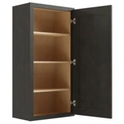 Cnc Cabinetry Luxor Smoky Grey Wall Cabinet 12w X 42h