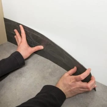 Aspect Stone 6-In X 24-In Stone Peel And Stick Backsplash In Charcoal Slate 6 Aspect Stone 6-In X 24-In Stone Peel And Stick Backsplash In Charcoal Slate - Image 4