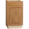 Rsi Home Products Base Cabinet With Drawer Glides In Oak, 18 X 34.5 X 24 In. 1 Rsi Home Products Base Cabinet With Drawer Glides In Oak, 18 X 34.5 X 24 In. -Camebridge Shop 214183 MainProductImage Lg