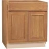 Rsi Home Products Base Cabinet With Drawer Glides In Oak, 30 X 34.5 X 24 In. 1 Rsi Home Products Base Cabinet With Drawer Glides In Oak, 30 X 34.5 X 24 In. -Camebridge Shop 214185 MainProductImage Lg