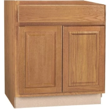 Rsi Home Products Base Cabinet With Drawer Glides In Oak, 30 X 34.5 X 24 In. 3 Rsi Home Products Base Cabinet With Drawer Glides In Oak, 30 X 34.5 X 24 In.
