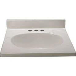 Premier® Premier 25 In. X 22 In. Vanity Top Cultured Marble In White