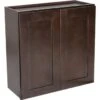 Seasons® 36 X 30 X 12" Espresso Wall Cabinet, Ready-To-Assemble -Camebridge Shop 283736 V Lg