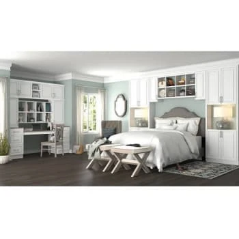 Hampton Bay Hampton Satin Wh Raised Pnl Base Kitchen Cbnt W/ Drawer Glides 5 Hampton Bay Hampton Satin Wh Raised Pnl Base Kitchen Cbnt W/ Drawer Glides - Image 3