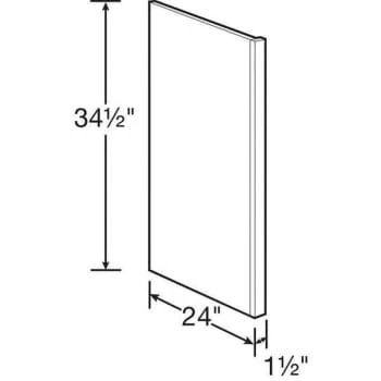 Hampton Bay 24" W X 34.5" H Dishwasher End Panel "dove Gray 8 Hampton Bay 24" W X 34.5" H Dishwasher End Panel "dove Gray - Image 6