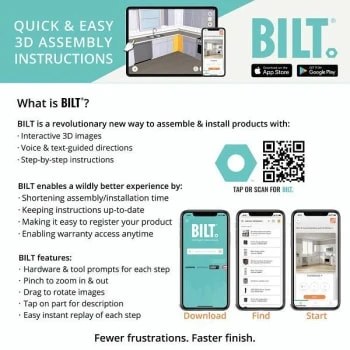 Hampton Bay Dove Gray Shaker Base Cabinet, 21x34.5x24 " W/ Drawer Glides 8 Hampton Bay Dove Gray Shaker Base Cabinet, 21x34.5x24 " W/ Drawer Glides - Image 6