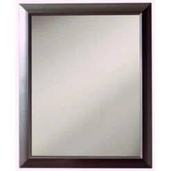 Jensen Medicine Cabinet 15 X 19" Stainless Steel With Satin Nickel Frame