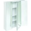 Zenith 24w X 26" Surface Mount Beveled Tri-View Mirrored Medicine Cabinet -Camebridge Shop 404441 K Lg
