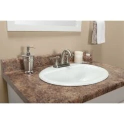 Vt Industries 22-1/2"d X 4'l Butterum Matte Vanity Laminate Countertop -Camebridge Shop 420202 K Glam Lg