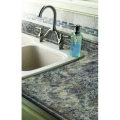 Vt Industries 25-1/2"d X 8'l Laminate Granite Kitchen Countertop Right Miter (Perlato) 7 Vt Industries 25-1/2"d X 8'l Laminate Granite Kitchen Countertop Right Miter (Perlato) -Camebridge Shop 420291 1 V Lg 2