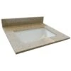 Design House® 25w X 22"d Golden Sand Granite Vanity Top And Bowl -Camebridge Shop 498490 V Lg